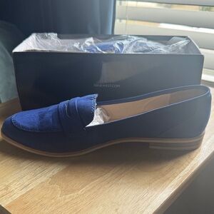 Nine West Navy Loafers